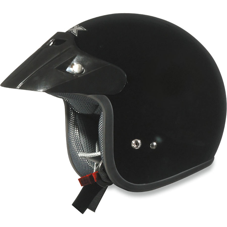 AFX■FX-75Y ユース キッズサイズ スモールジェットヘルメット グロスブラック AFX HELMET
