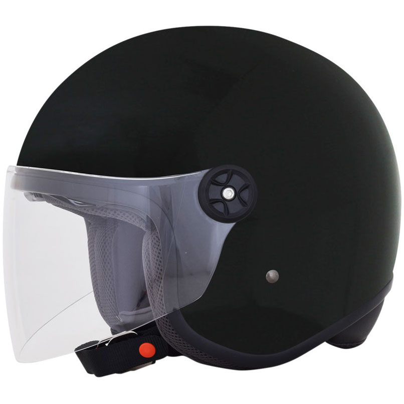 AFX■FX-143 スモールジェットヘルメット グロスブラック AFX HELMET