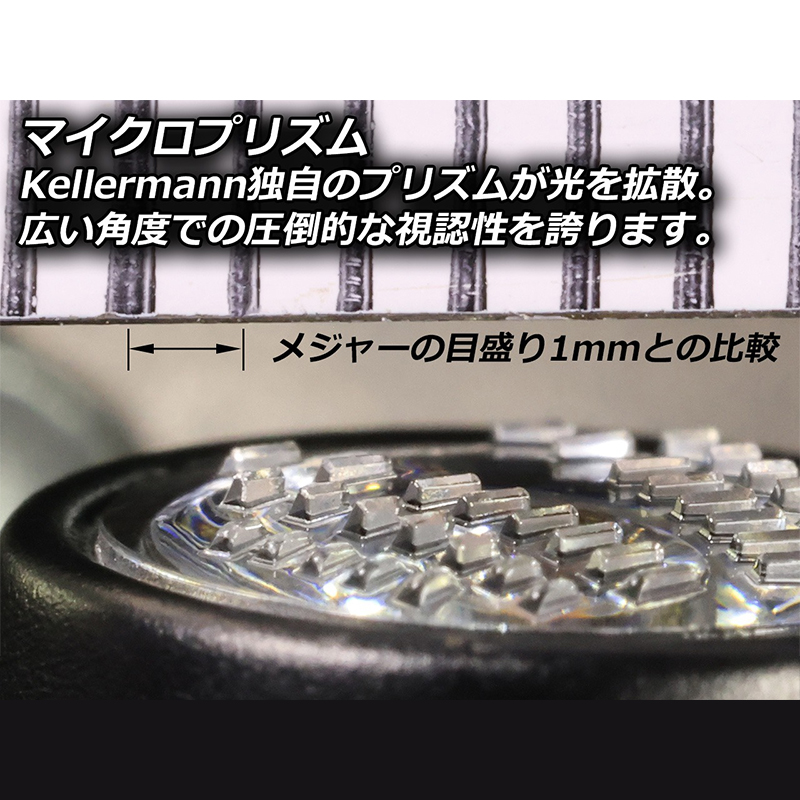 【車検対応】 ケラーマン■ ダッシュ アトー フロントウインカー 【18年以降 ソフテイル】 Kellermann