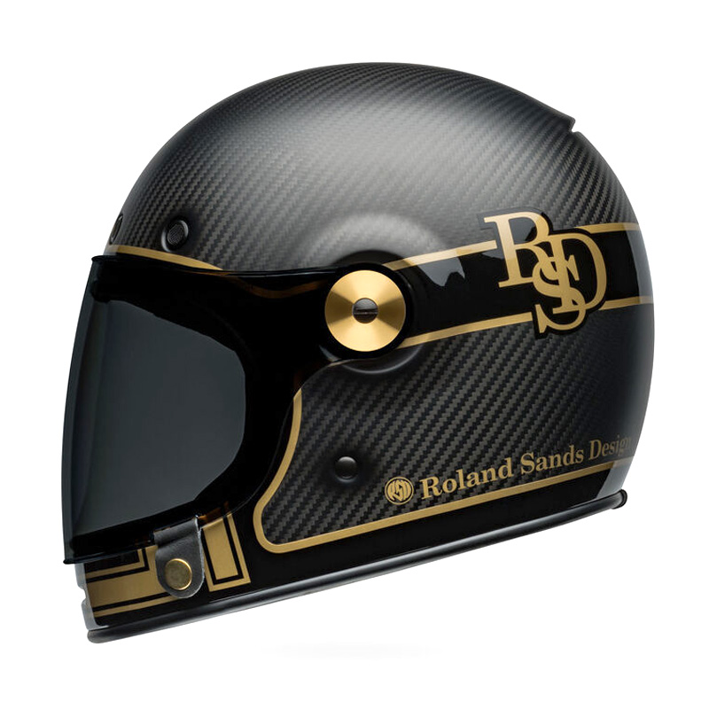 ベル■ ブリット カーボン フルフェイスヘルメット RSD プレーヤー マットグロス ブラック/ゴールド BELL Helmets
