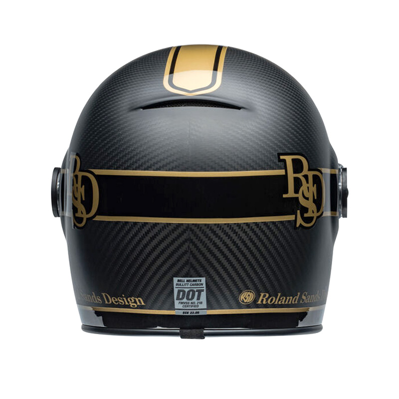 ベル■ ブリット カーボン フルフェイスヘルメット RSD プレーヤー マットグロス ブラック/ゴールド BELL Helmets