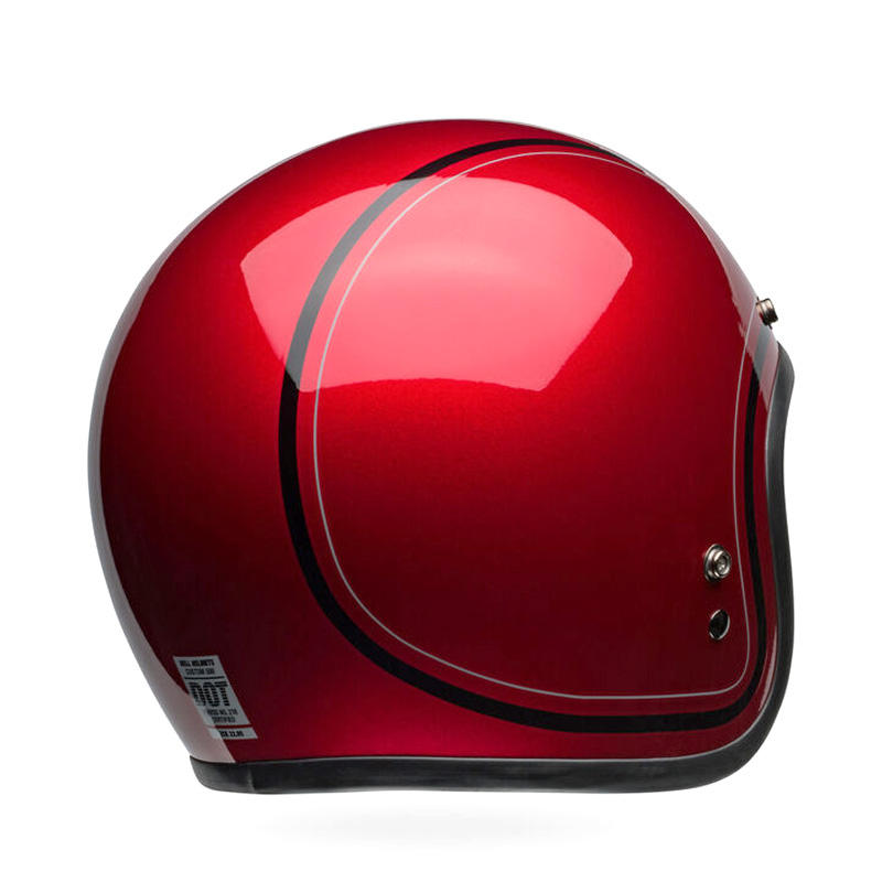 ベル■ カスタム500 ジェットヘルメット チーフ キャンディレッド BELL Helmets