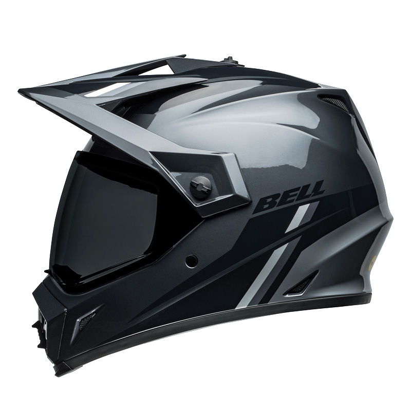 ベル■ MX-9 アドベンチャー MIPS オフロードヘルメット アルパイン チャコール/シルバー BELL Helmets