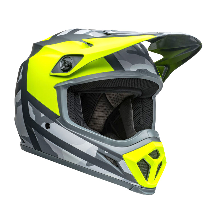 ベル■ MX-9 MIPS オフロードヘルメット アルターエゴ マットハイビズ/カモ BELL Helmets