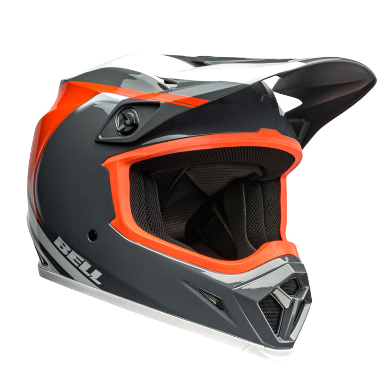 ベル■ MX-9 MIPS オフロードヘルメット ダート チャコール/オレンジ BELL Helmets