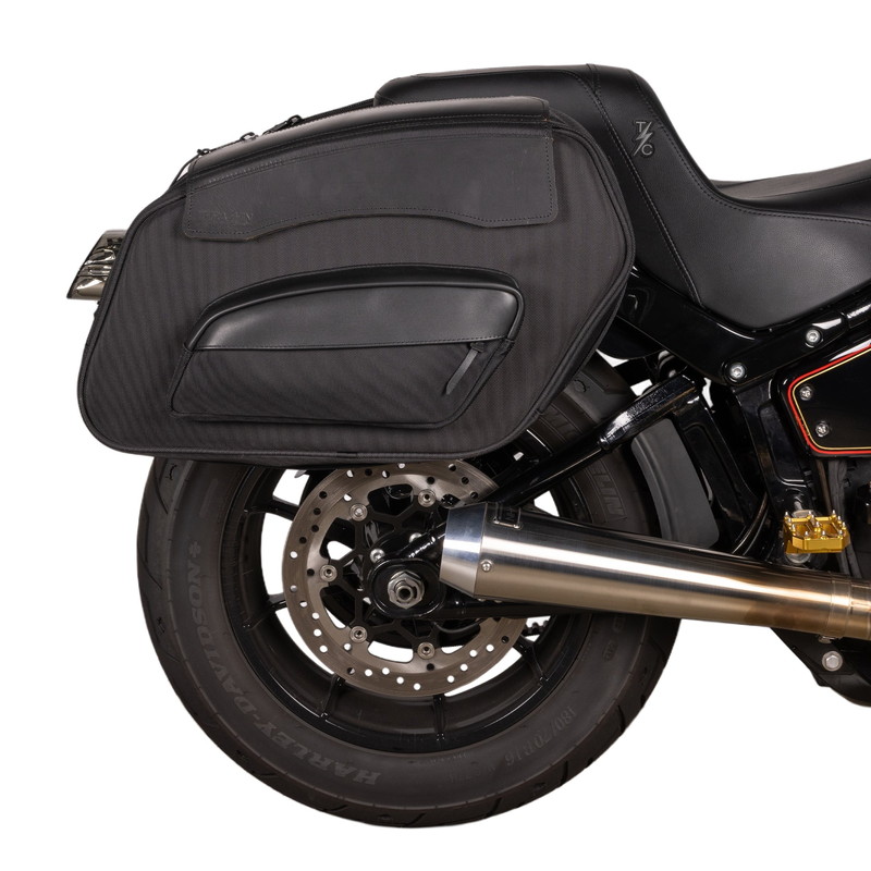 スポーツサドルバッグ 左右セット 最大60L