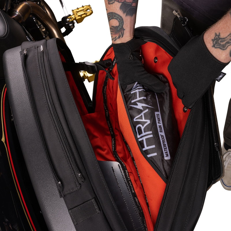 スポーツサドルバッグ 左右セット 最大60L