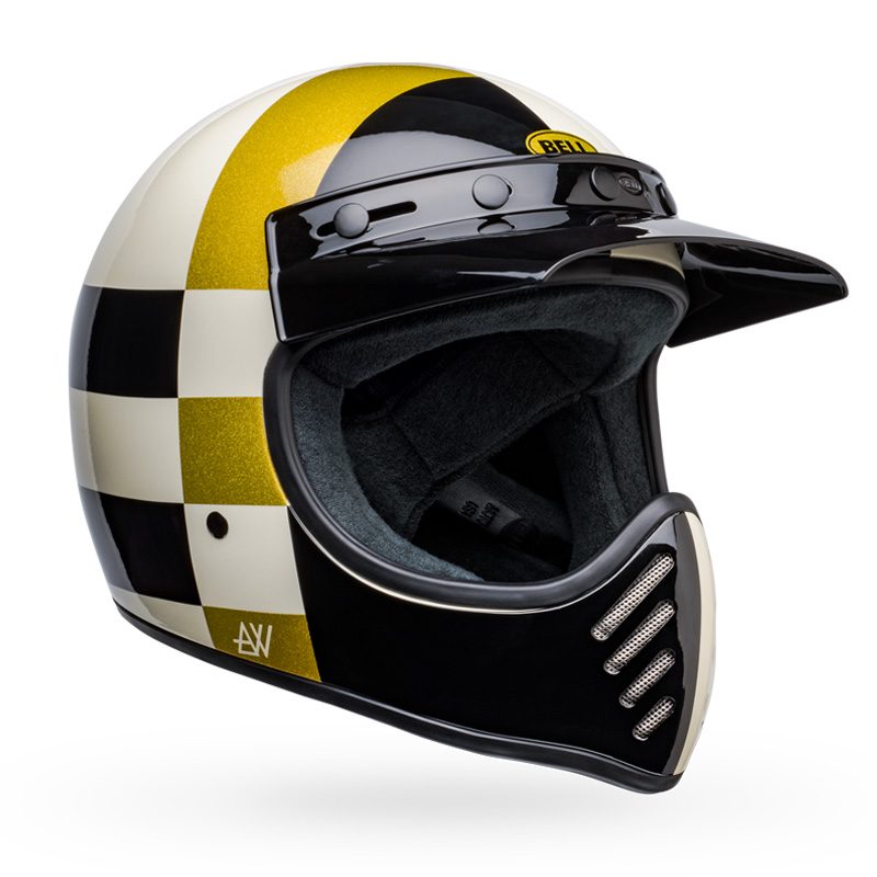 【決算セール】MOTO-3 Atwyld Orbit グロス ホワイト/ブラック M