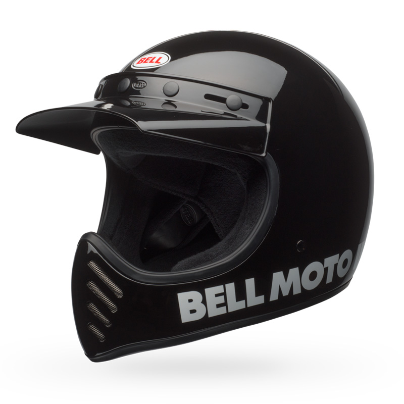 ベル■ MOTO-3 オフロードヘルメット クラシック グロス ブラック BELL Helmets