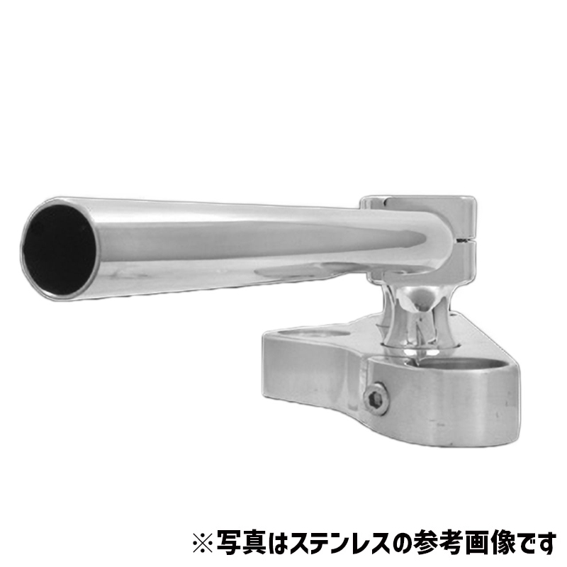 ドラッグバー ナロー スチールブラックパウダーコート