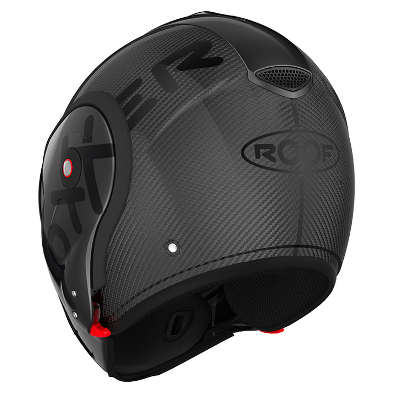 ルーフ■RO9 ボクサー モジュラーヘルメット カーボン モノ グラファイト ROOF