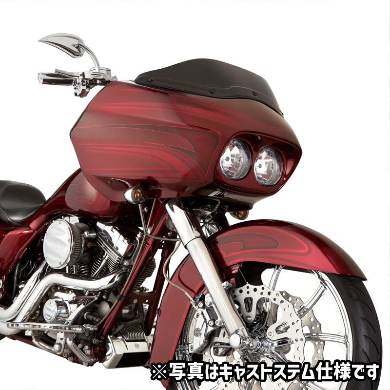 【クリスマスセール】RAD3ミラー スチールステム 【右用】 クローム