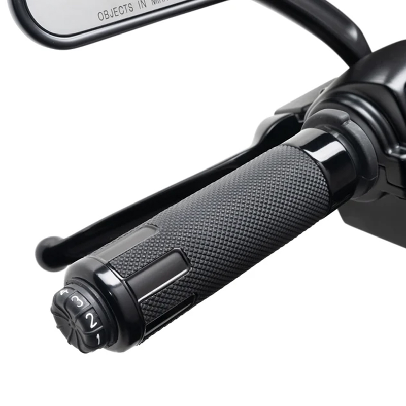 ハーレー純正□ スイッチバック ヒーテッドグリップ ブラック 【電子スロットル車】 Harley Davidson Switchback Heated  Hand Grips Black / パインバレー