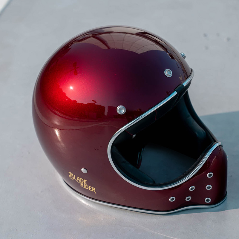 ブレードライダー フルフェイスヘルメット FRP キャンディレッド