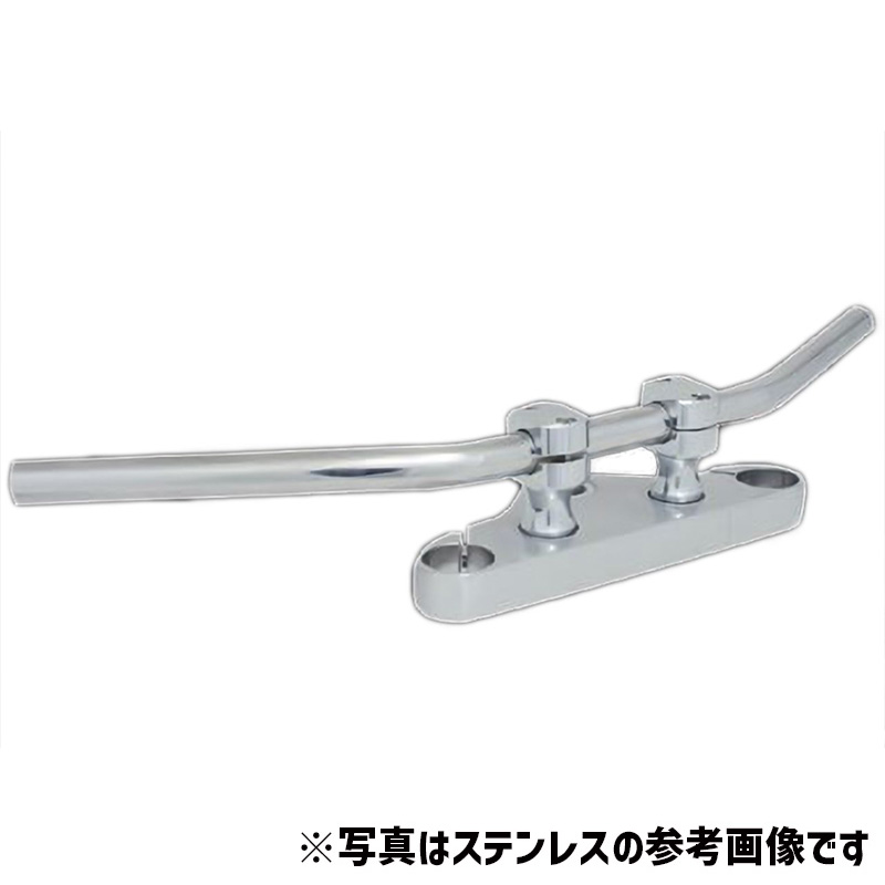 ドラッグバー ワイド スチールブラックパウダーコート