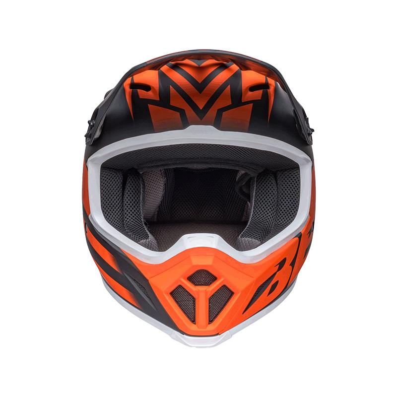 ベル■ MX-9 MIPS オフロードヘルメット ディスラプト マットブラック/オレンジ BELL Helmets