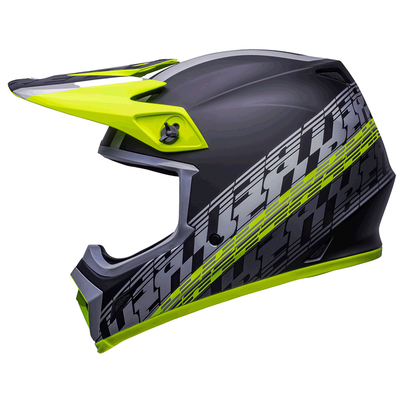 ベル■ MX-9 MIPS オフロードヘルメット オフセット マットブラック/ハイビズイエロー BELL Helmets