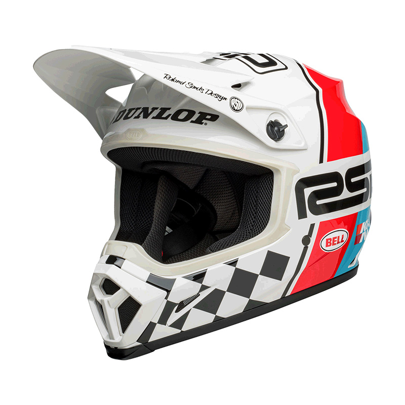 ベル■ MX-9 MIPS オフロードヘルメット RSD ザ・ラリー グロスホワイト/ブラック BELL Helmets