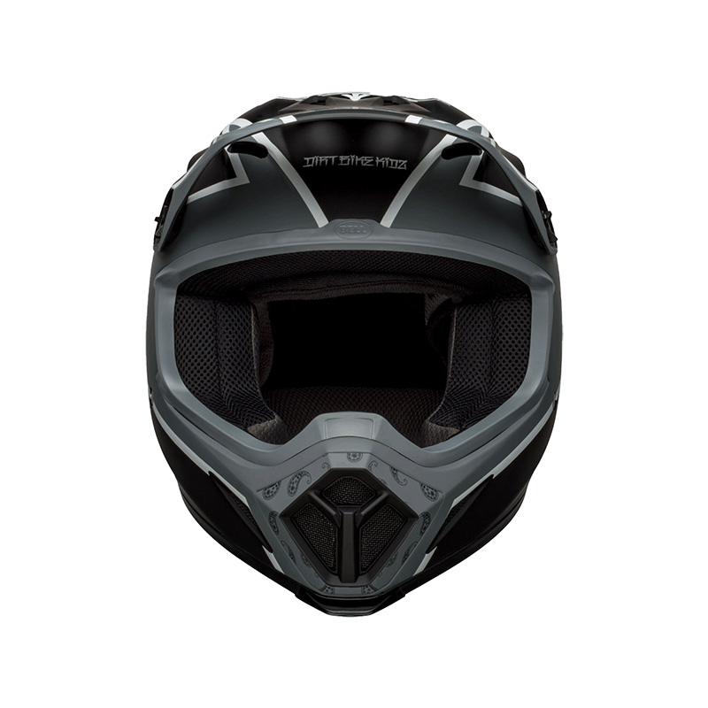 ベル■ MX-9 MIPS オフロードヘルメット トゥイッチ マットブラック/グレー/ホワイト BELL Helmets
