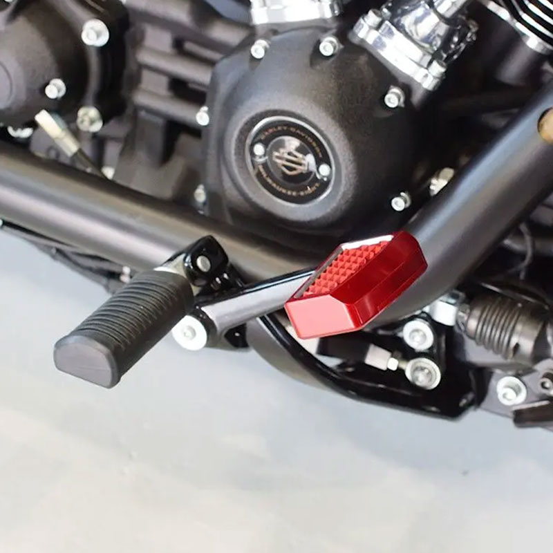 ワイドブレーキペダル レッド