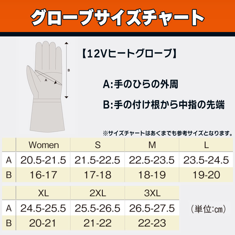 【決算セール】【旧モデル】 12V ヒート レザーグローブ ショート TYPE-2
