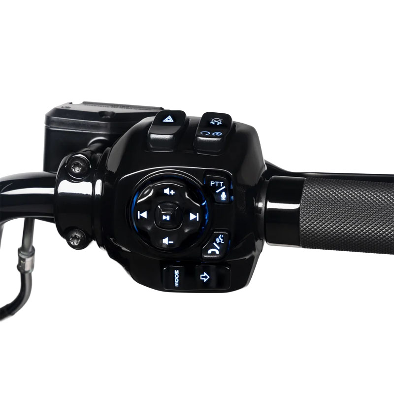 バックライト付き ハンドコントロールスイッチ ブラック