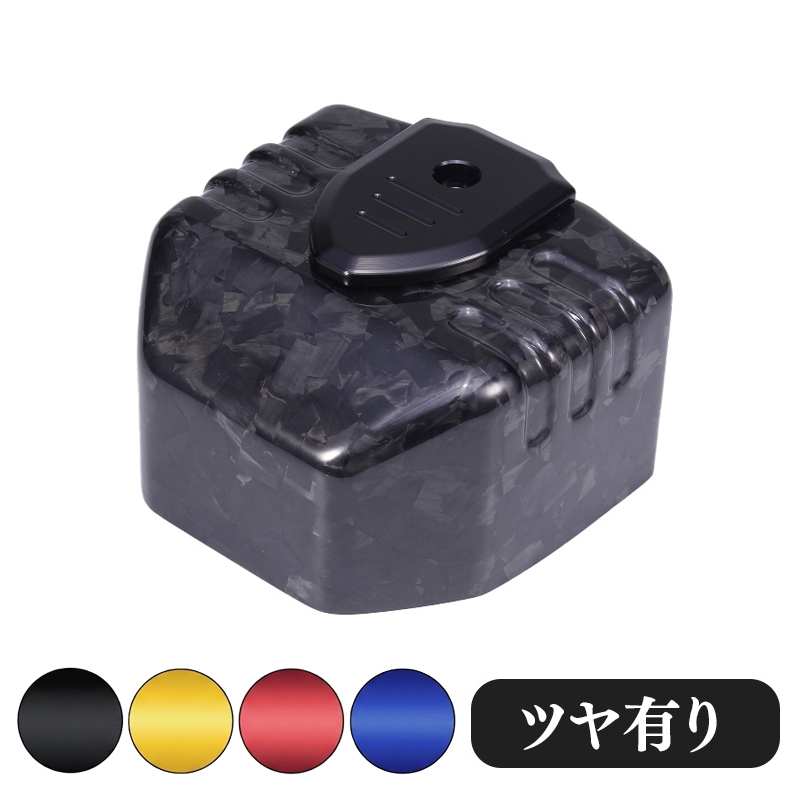 スピードラ□ ドライカーボン コイルカバー フォージドカーボン/艶有り