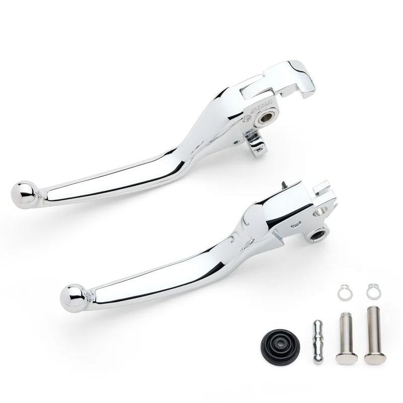 アジャスタブル ハンドコントロールレバーキット クローム