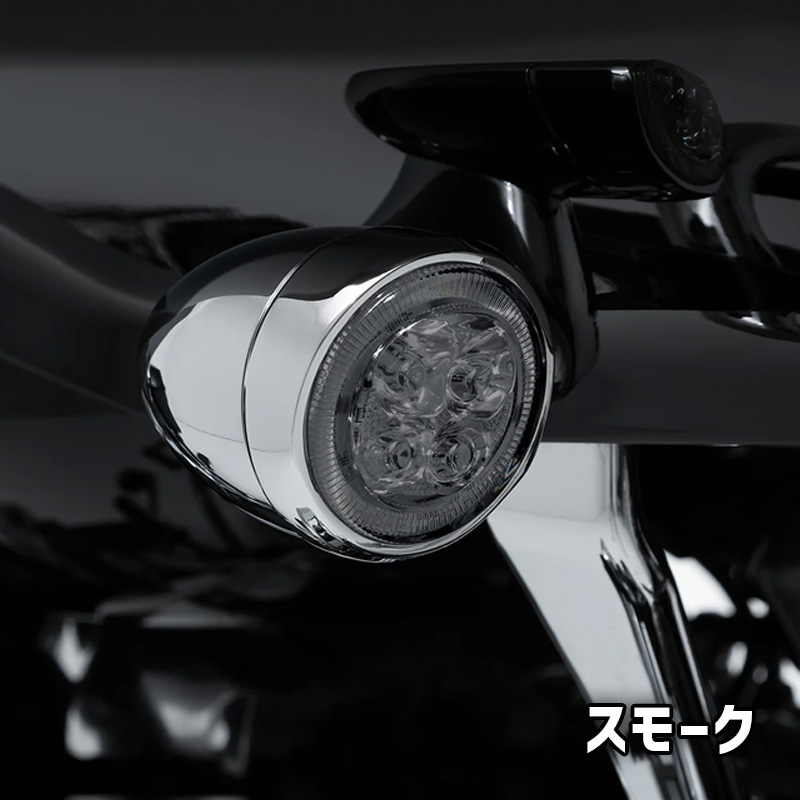 Fang フロントウインカーLEDインサート クローム