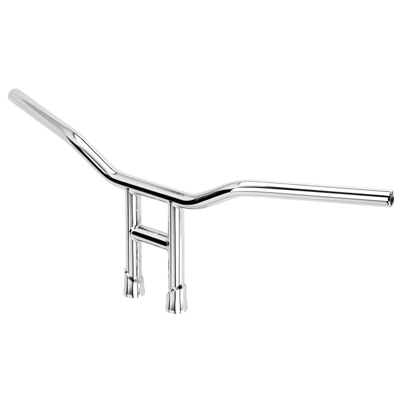 タイソンハンドルバー 10インチ ディンプル付き クローム