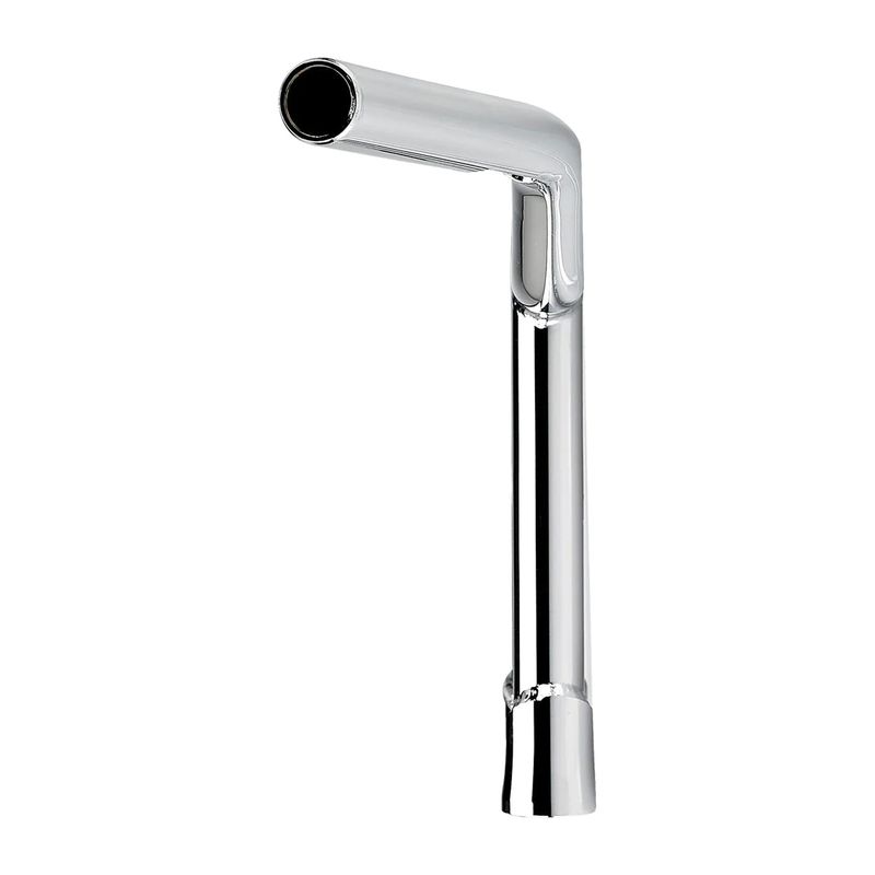 タイソンハンドルバー 10インチ ディンプル付き クローム