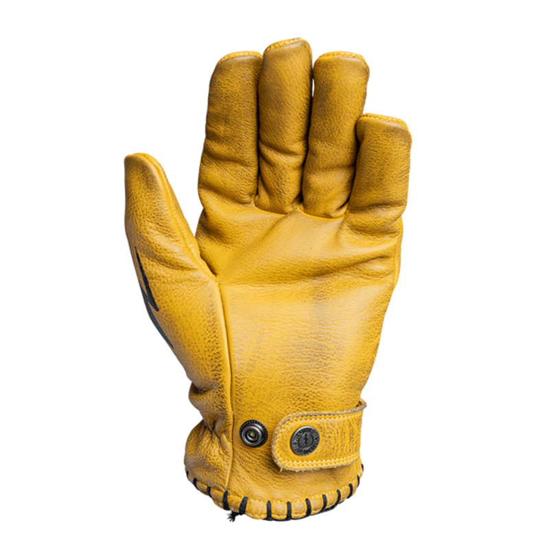 ジョン・ドゥー(John Doe) コヨーテ レザーグローブ イエロー/ブラック ヴィンテージ加工