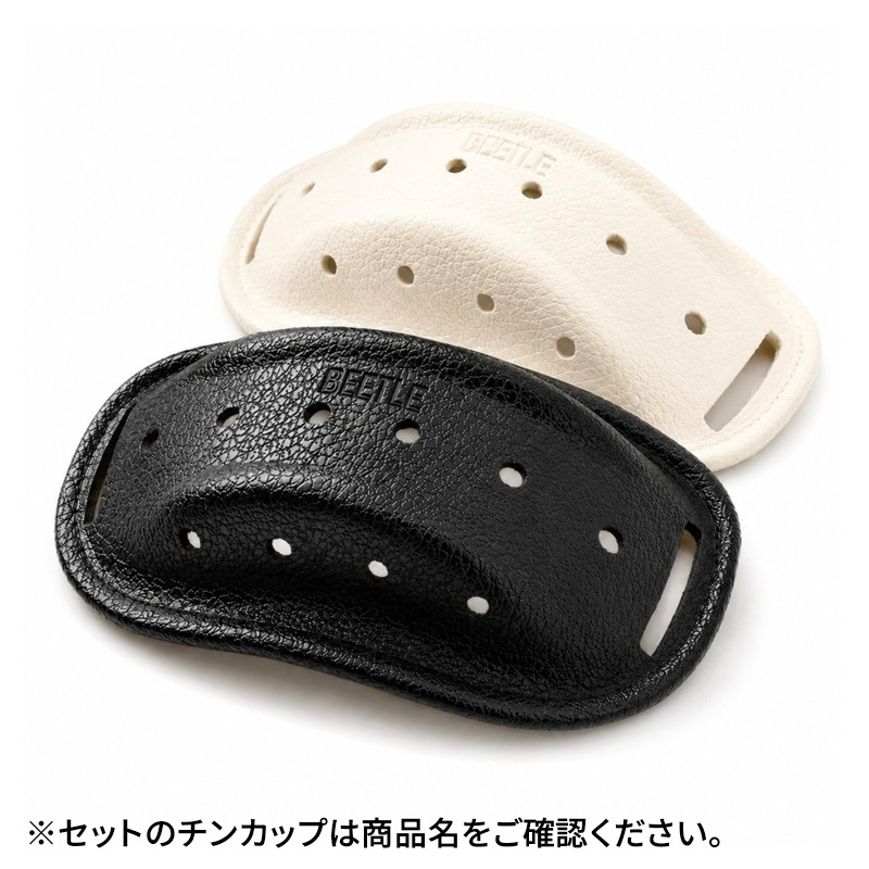 BEETLE PTR-2 ハーフヘルメット ブラック/ブラックチンカップ