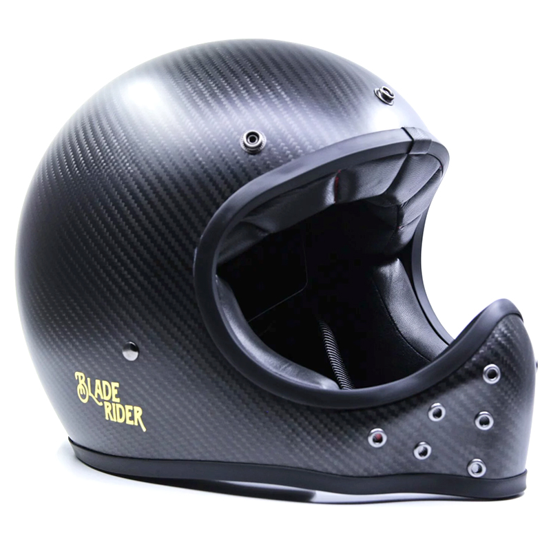 BLADE RIDER HELMET■ブレイドライダー MOTOシリーズ マットカーボン フルフェイスヘルメット ブラック
