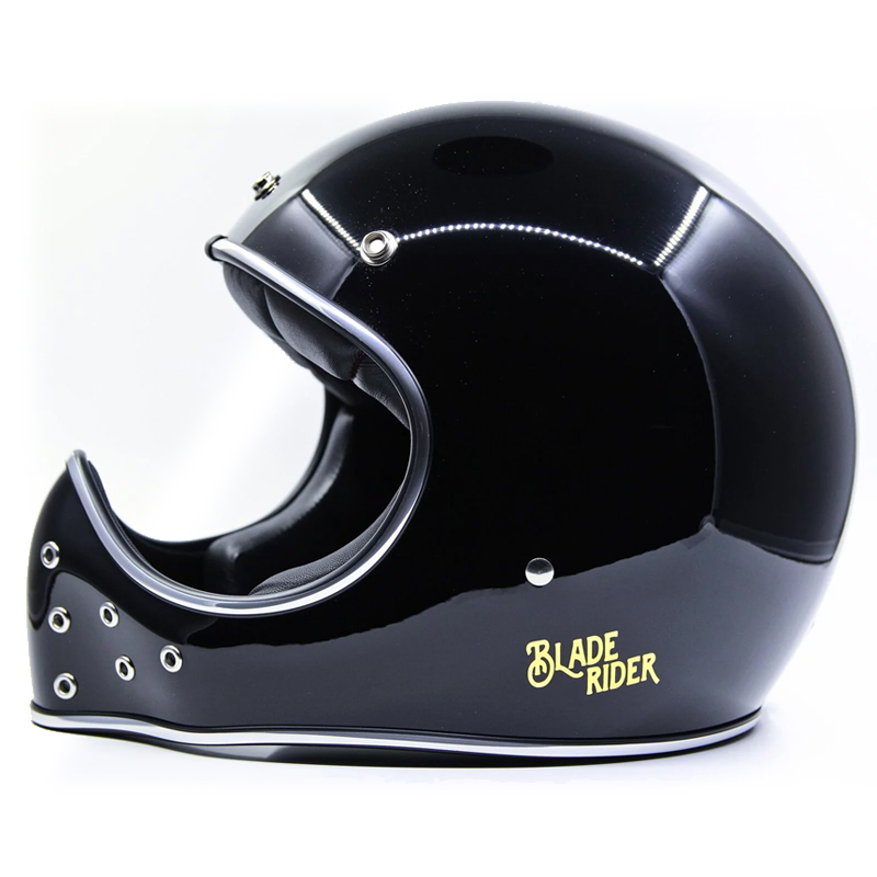 ブレイドライダー■ MOTOシリーズ フルフェイスヘルメット グロスブラック BLADE RIDER