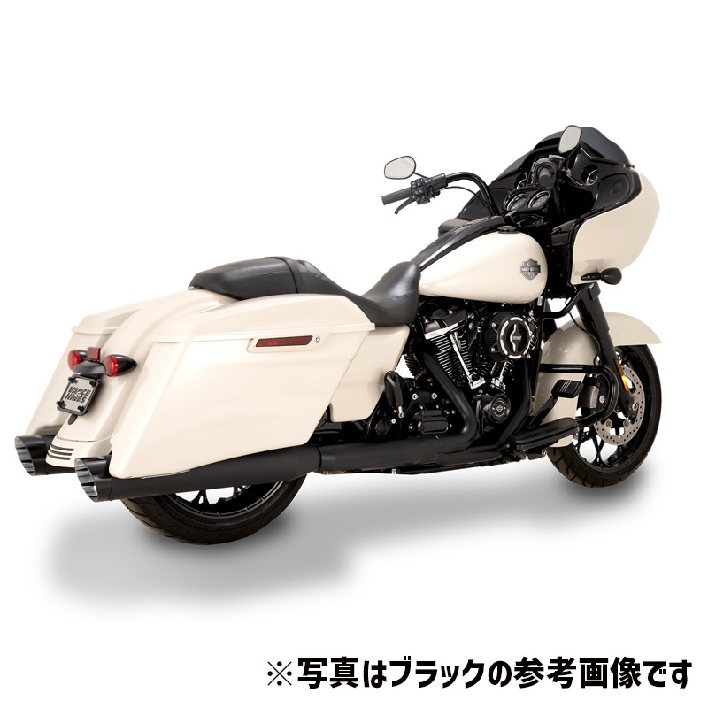 レイザーバック 450 スリップオンマフラー クローム