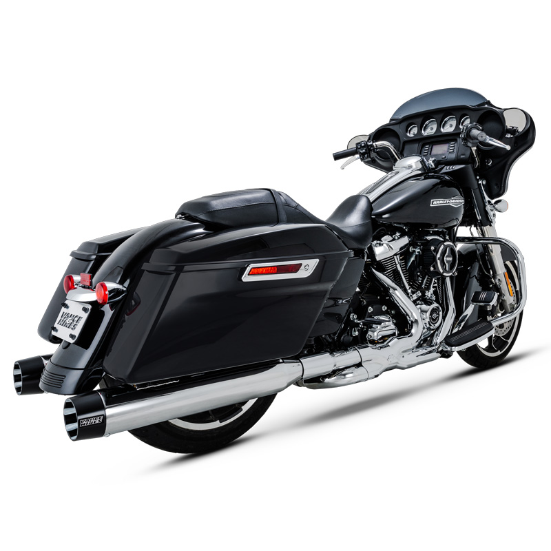 ブラックバード 450 スリップオンマフラー クローム