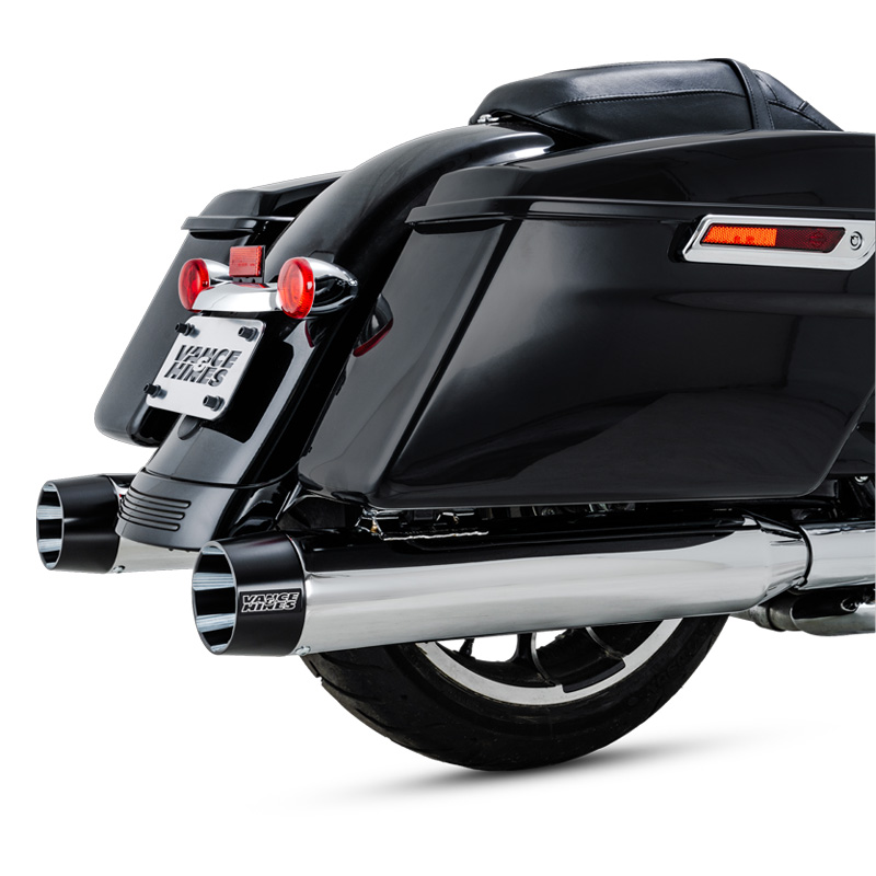 ブラックバード 450 スリップオンマフラー クローム