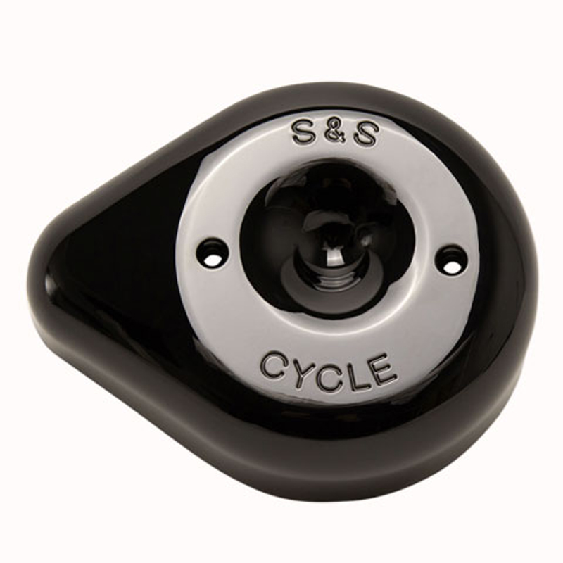 ステルスエアクリーナーキット ティアドロップカバー付き グロスブラック