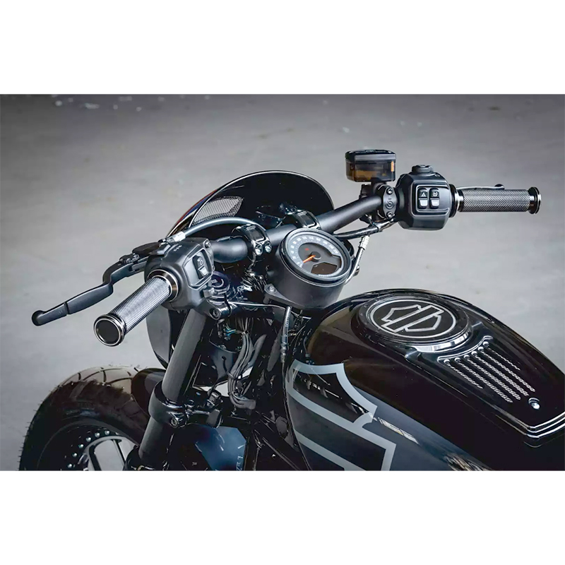 サンダーバイク■ フラットライザーキット 1インチ径ハンドル用 ブラック 【ナイトスター】 Thunderbike