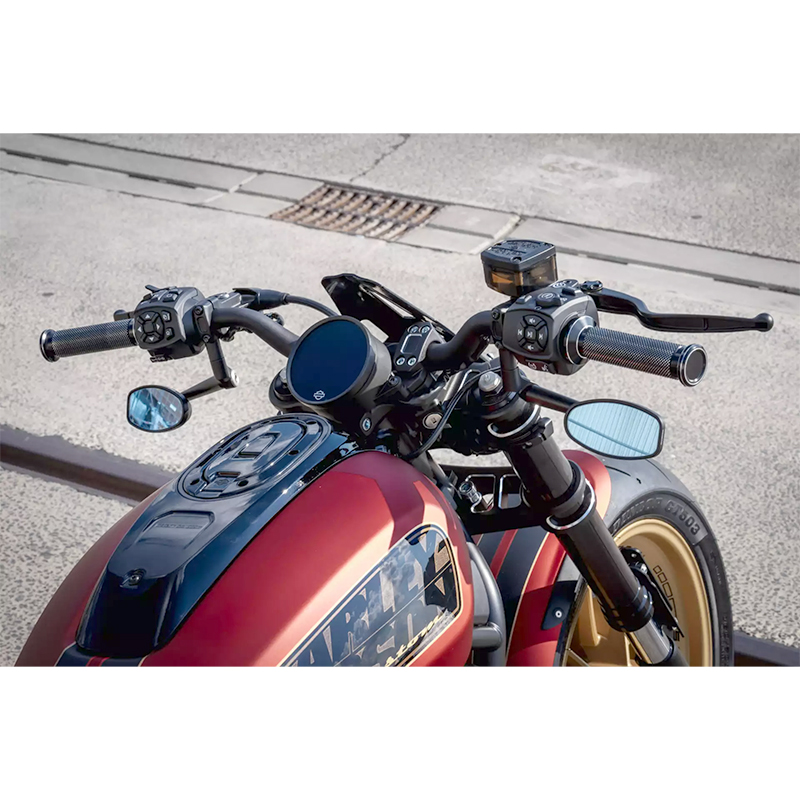 サンダーバイク■ ハンドルバー 74cm (1-1/8インチ径) マットブラック 【スポーツスターS、ナイトスター】 Thunderbike