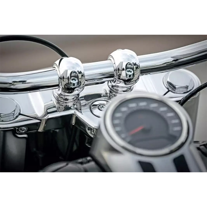 サンダーバイク■ オールドスタイル ライザーキット ブラスポリッシュ (ワイヤーホール付き) 51-00-320 Thunderbike