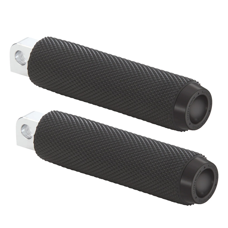 ローレット フットペグ ブラック