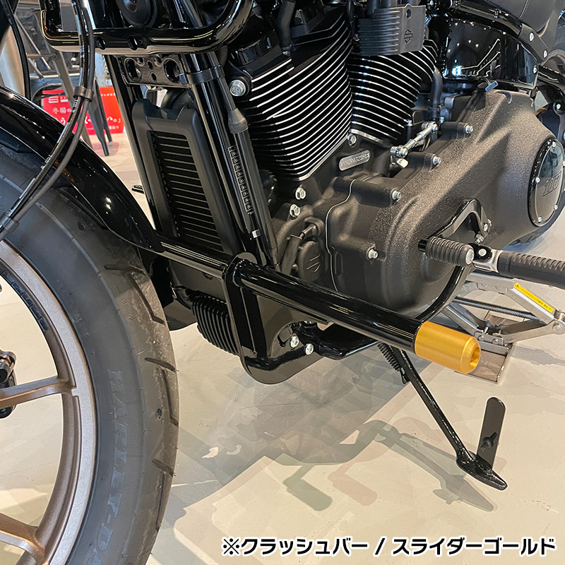 M8ソフテイル専用クラッシュバー ブラック