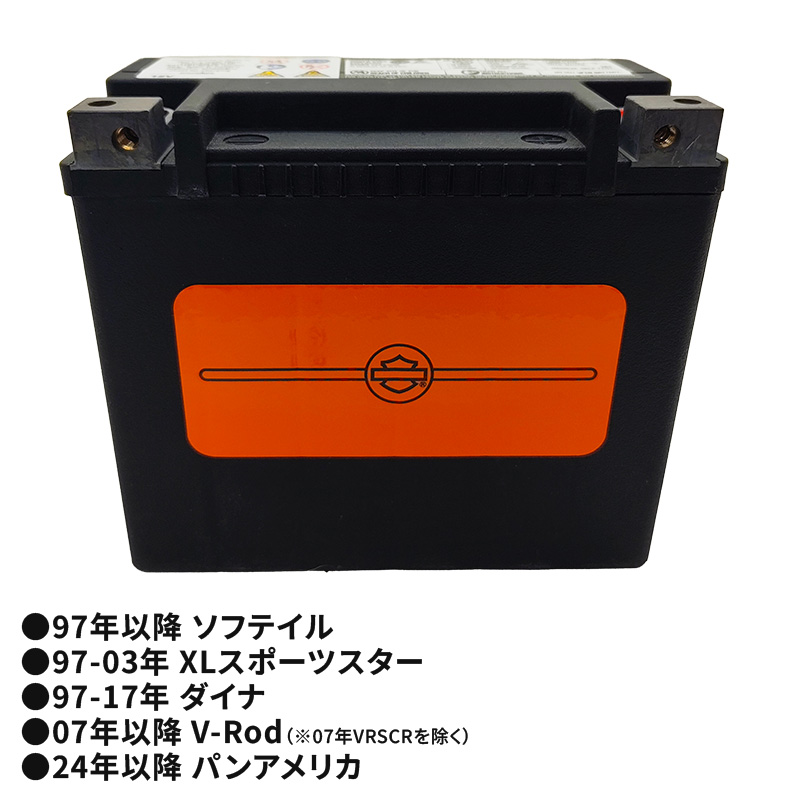 標準装備 AGMバッテリー