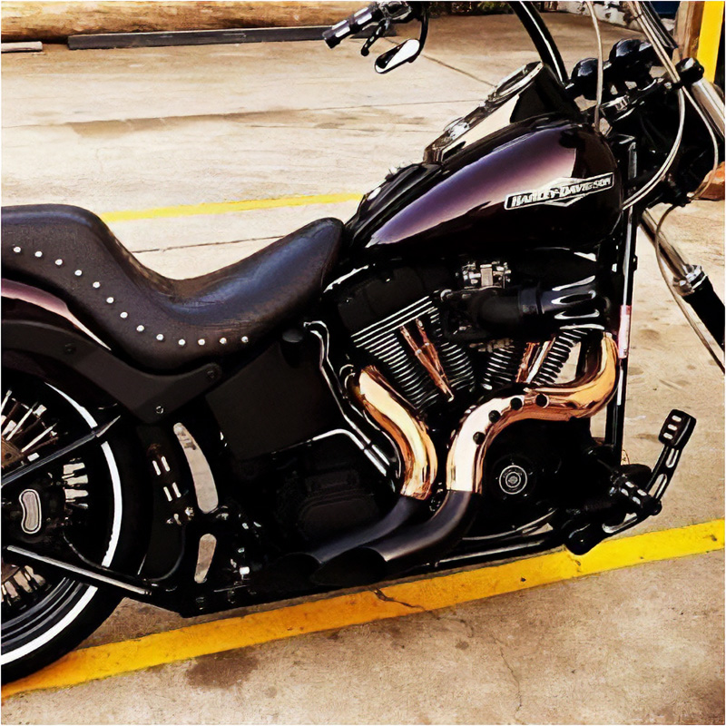 カットバック フルエキゾースト ブラック/カッパー