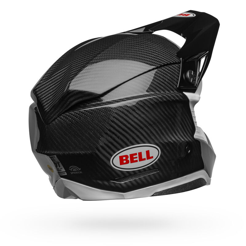 BELL■ベル ヘルメット MOTO-10 スフェリカル グロスブラック/ホワイト
