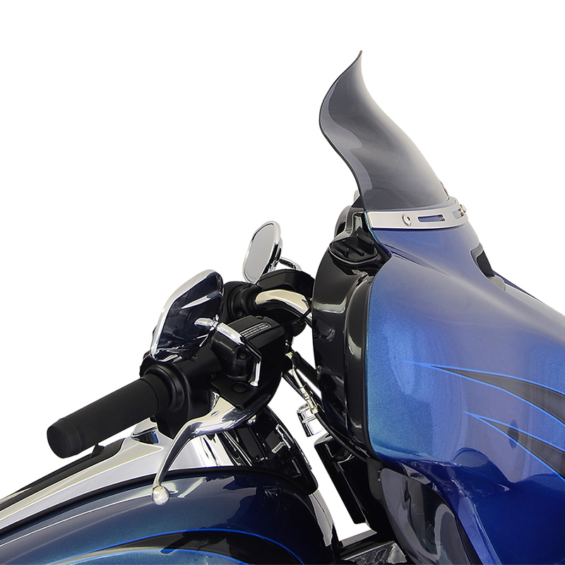 フレア ウインドシールド 6.5インチ ダークスモーク