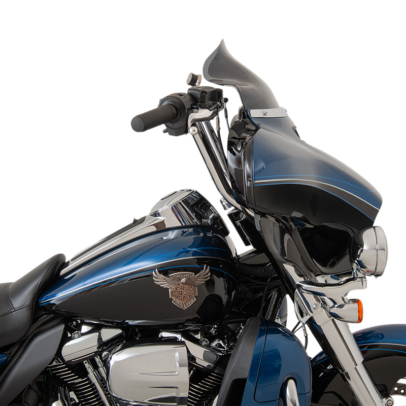 フレア ウインドシールド 8.5インチ ダークスモーク