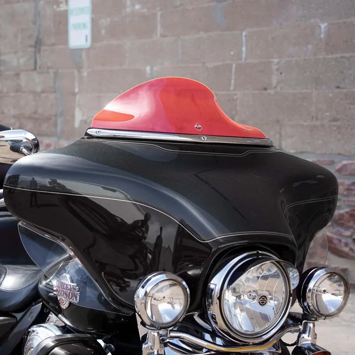 【業販専用商品】カラー フレア ウインドシールド 6.5インチ ピンクアイス